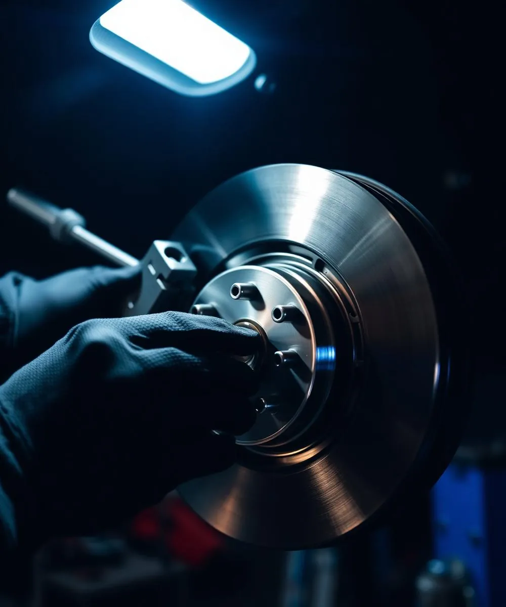 Brake rotor and caliper service