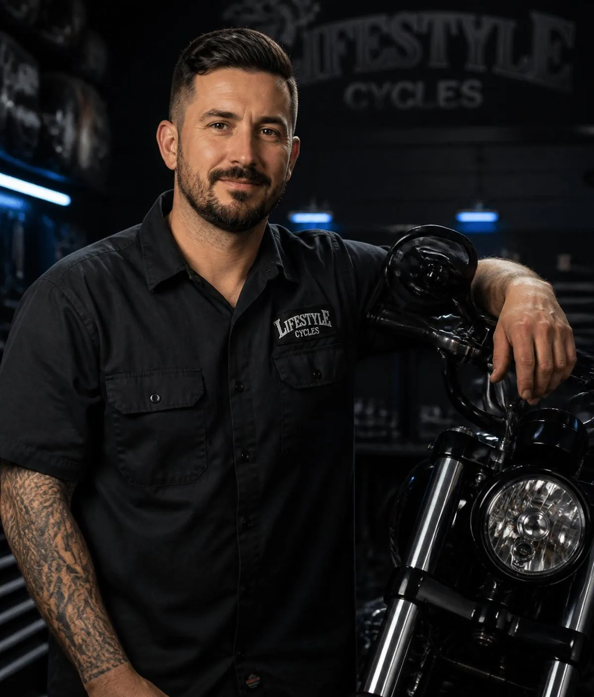 Michael Fuller, ASE-certified owner of Mike's Mobile Auto & Cycle Repair